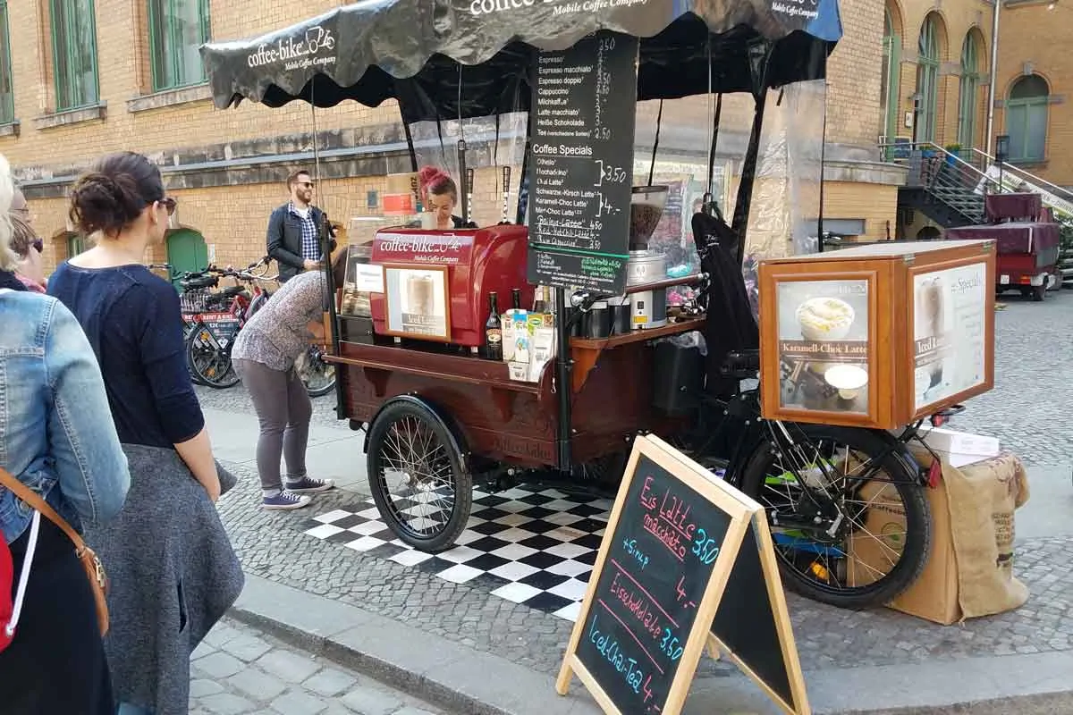 berlin street food kulturbrauerei food truck coffee Photo by HITravelTales