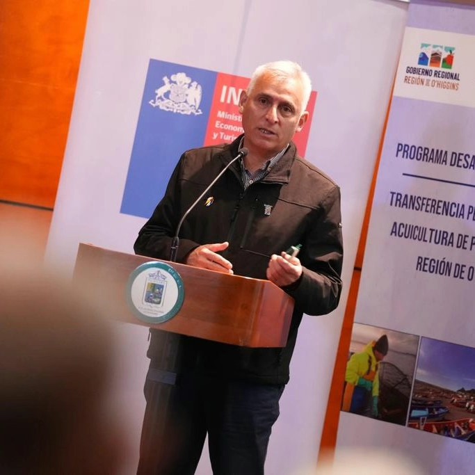 IMPULSO A LA PESCA ARTESANAL GOBIERNO REGIONAL DE OHIGGINS E INDESPA ABREN CONVOCATORIA POR 350 MILLONES PARA SECTOR PESQUERO Y ACUICULTOR DE PEQUEÑA ESCALAv Pablo Silva Gobernador Regional de OHiggins