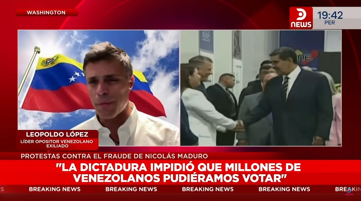 CRISIS EN VENEZUELA LEOPOLDO LÓPEZ ALERTÓ SOBRE LA ESCALADA DE VIOLENCIA Y DENUNCIÓ QUE MADURO ORDENÓ SECUESTRAR A LOS OPOSITORES 