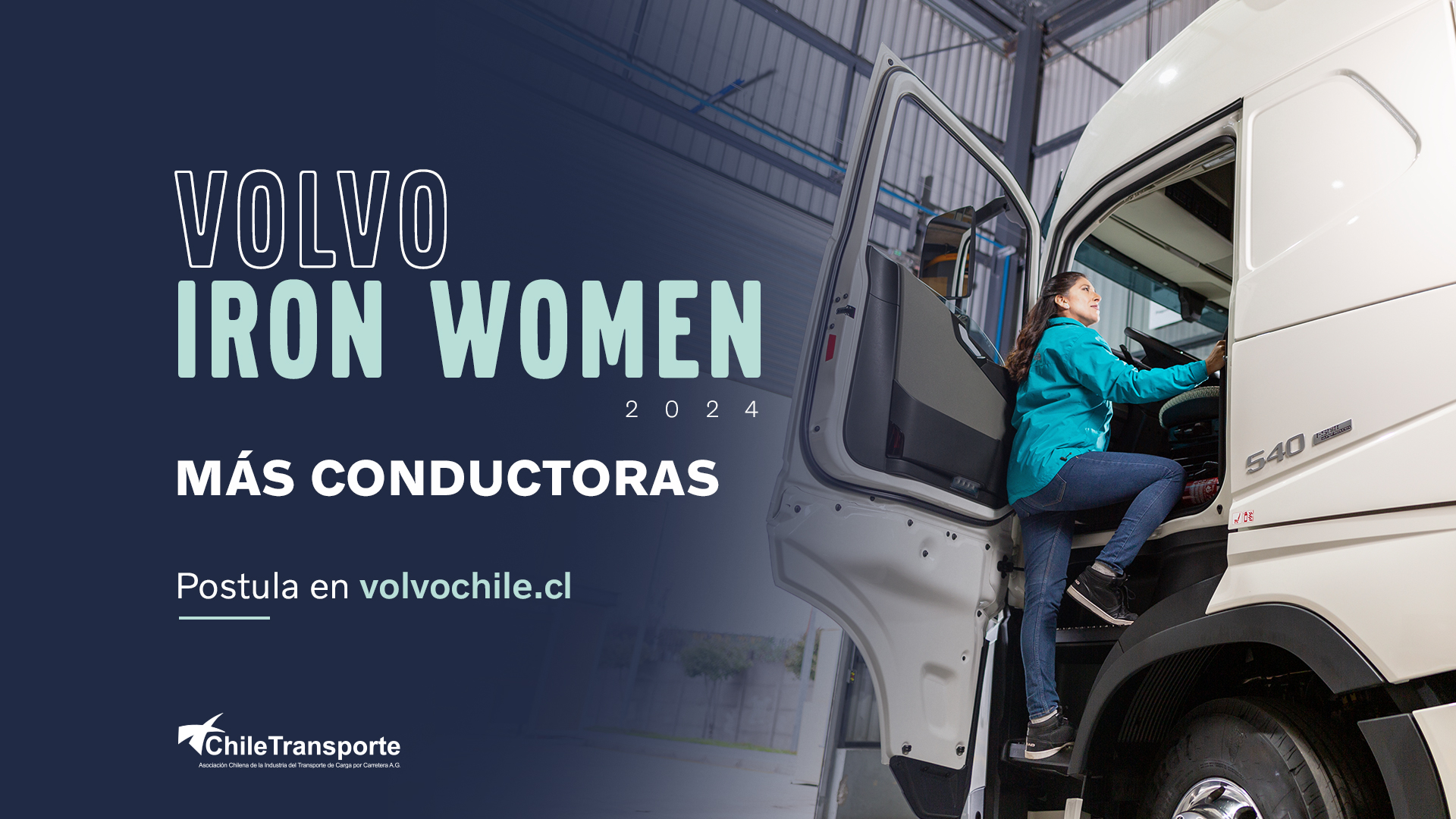 VOLVO CHILE ABRE CONVOCATORIA DE IRON WOMEN MÁS CONDUCTORAS PARA SUMAR NUEVAS CONDUCTORAS DE CAMIONES EN LA REGIÓN DEL BIOBÍO 1