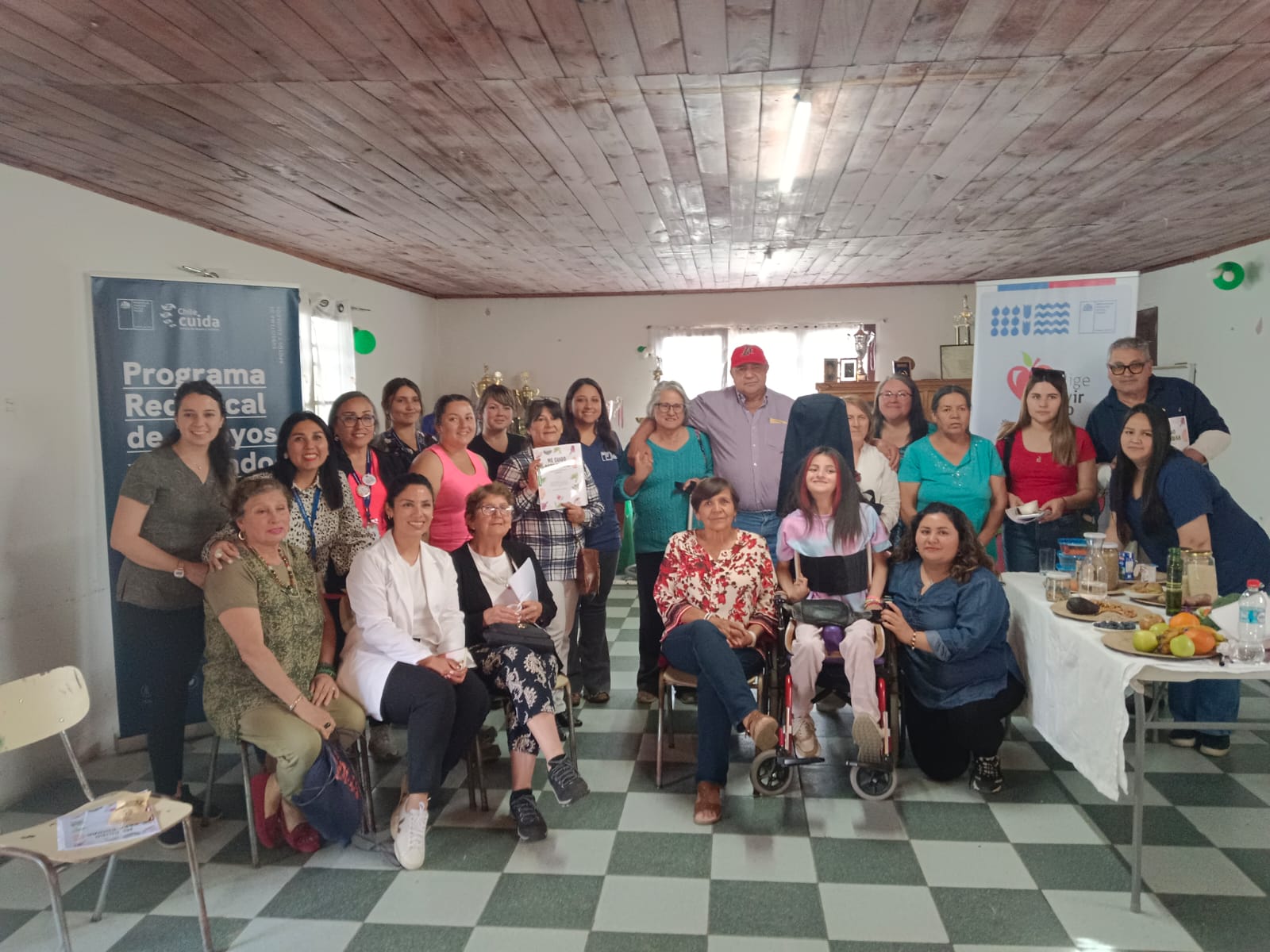 SEREMI DE DESARROLLO SOCIAL Y FAMILIA PROMUEVE TALLERES PARA EL BIENESTAR Y AUTOCUIDADO DE PERSONAS CUIDADORAS Taller Alimentación Saludable Doñihue