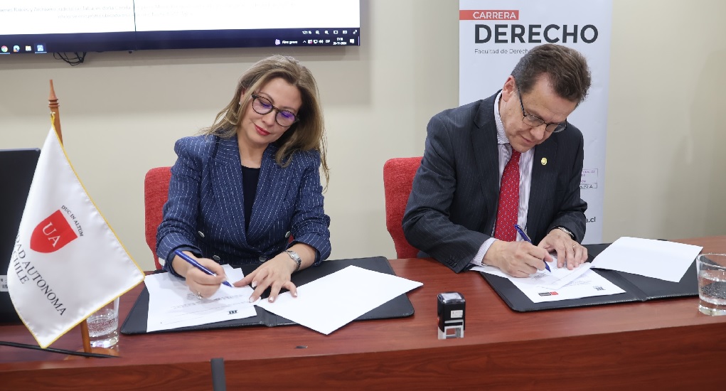 UNIVERSIDAD AUTÓNOMA Y CONSERVADOR DE BIENES RAÍCES FIRMAN CONVENIO QUE POTENCIA LA FORMACIÓN PRÁCTICA DE ESTUDIANTES DE DERECHO