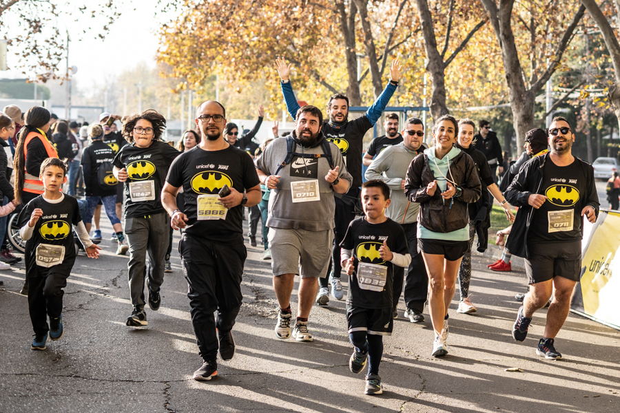 UNICEF CELEBRA SU ANIVERSARIO CON CORRIDA FAMILIAR