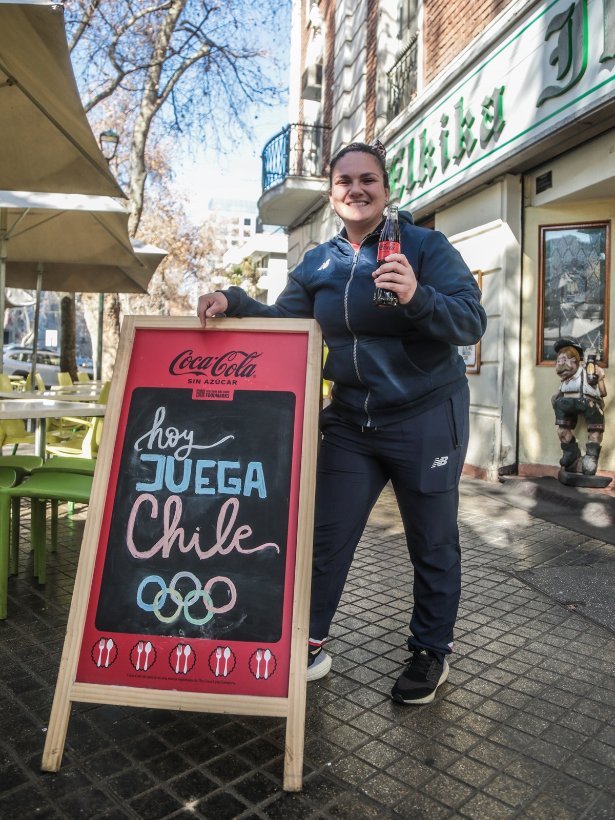 MÁS DE 50 RESTAURANTES Y ESTABLECIMIENTOS DEPORTIVOS DEL PAÍS TRANSMITIRÁN LA PARTICIPACIÓN DEL TEAM CHILE EN LOS JUEGOS OLÍMPICOS Fernanda Valdés Team Chile