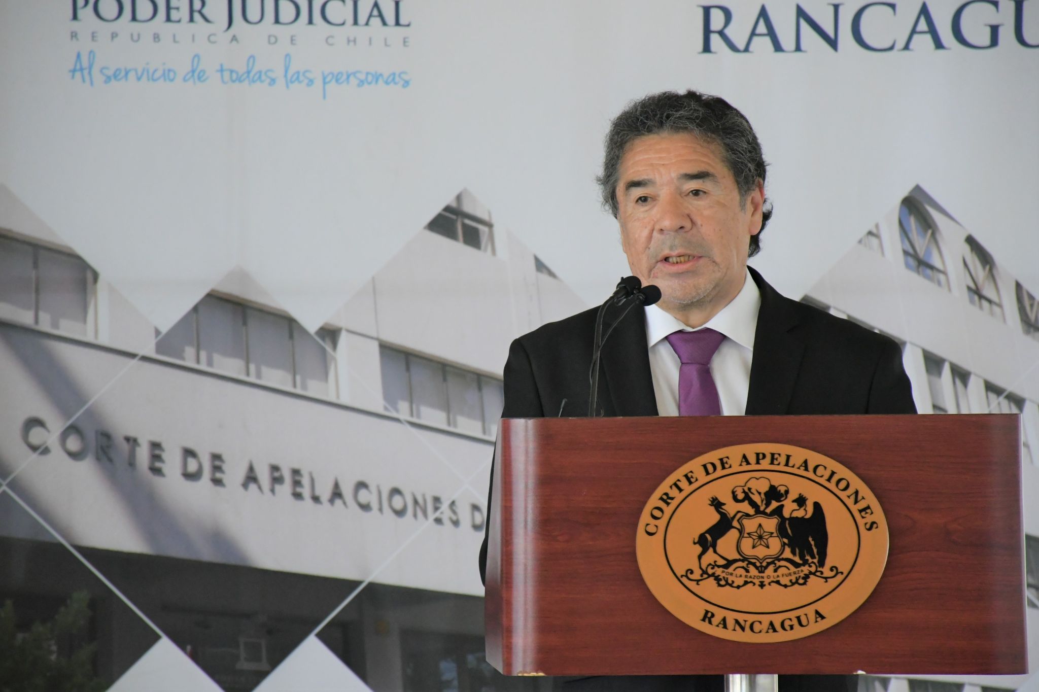 Presidente de la Corte de Apelaciones de Rancagua Ricardo Pairicán García 1