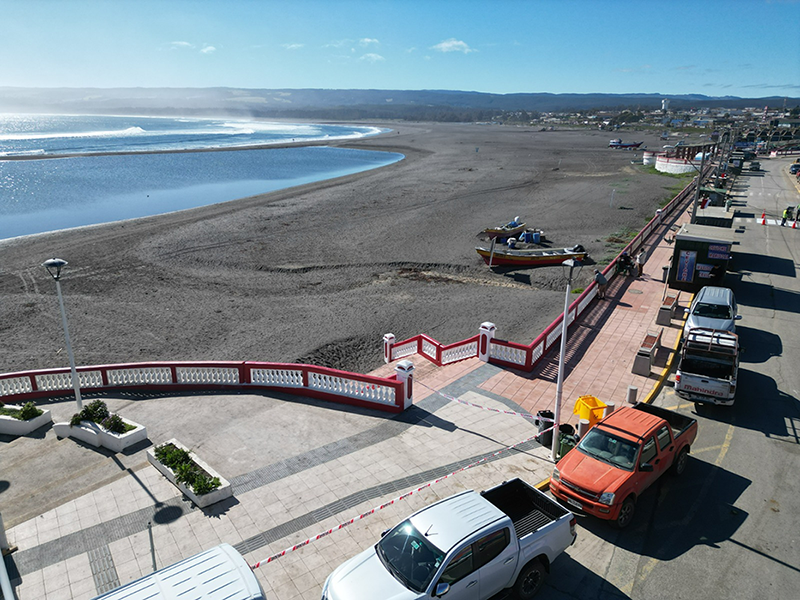 PICHILEMU ESTRENA OBRAS DE MEJORAMIENTO EN EL ACCESO A LA PLAYA LAS TERRAZAS 3