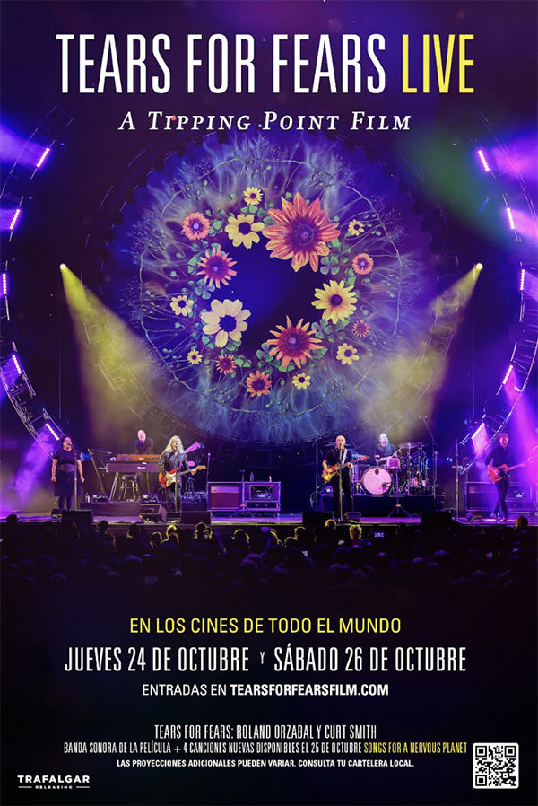 Ya comenzó preventa del concierto documental de The Tipping Point Tour en 2023 gira de la icónica banda ochentera Tears for Fearsjpg