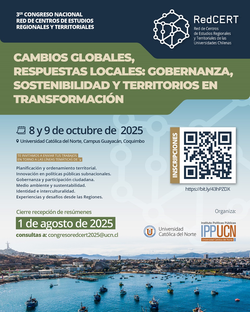 CENTROS DE ESTUDIOS REGIONALES Y TERRITORIALES BUSCAN IMPULSAR ESTRATEGIAS DE DESARROLLO EN ACTUAL CONTEXTO GLOBAL 2