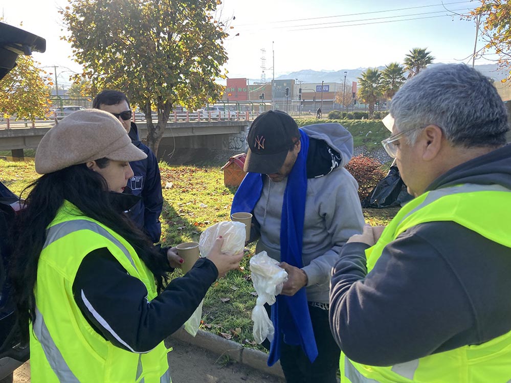 SE ACTIVA CÓDIGO AZUL ANTE BAJAS TEMPERATURAS ANUNCIADAS EN RANCAGUA 2