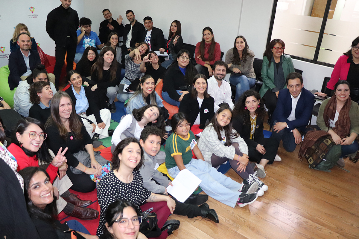 Organizaciones lanzan proyecto que busca relevar las opiniones de las infancias en año electoral IMG 3279