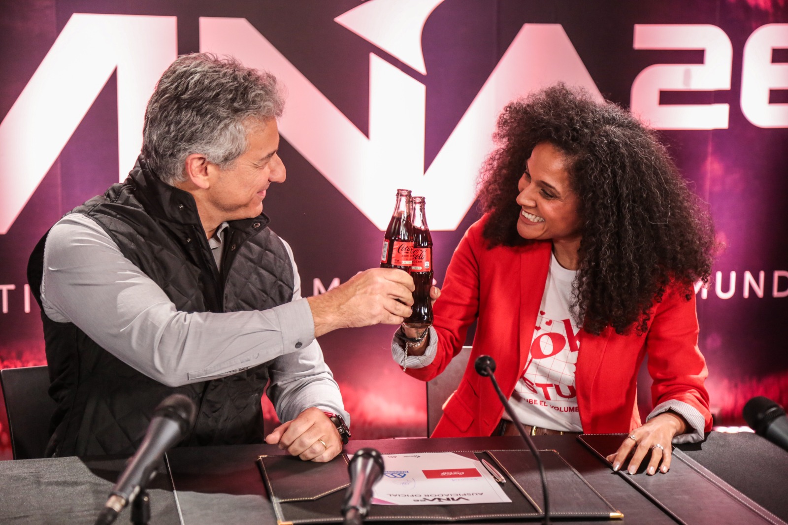 COCA COLA ZERO AZÚCAR SE SUMA AL FESTIVAL DE VIÑA DEL MAR COMO AUSPICIADOR OFICIAL POR LOS PRÓXIMOS TRES AÑOS FOTO OFICIAL