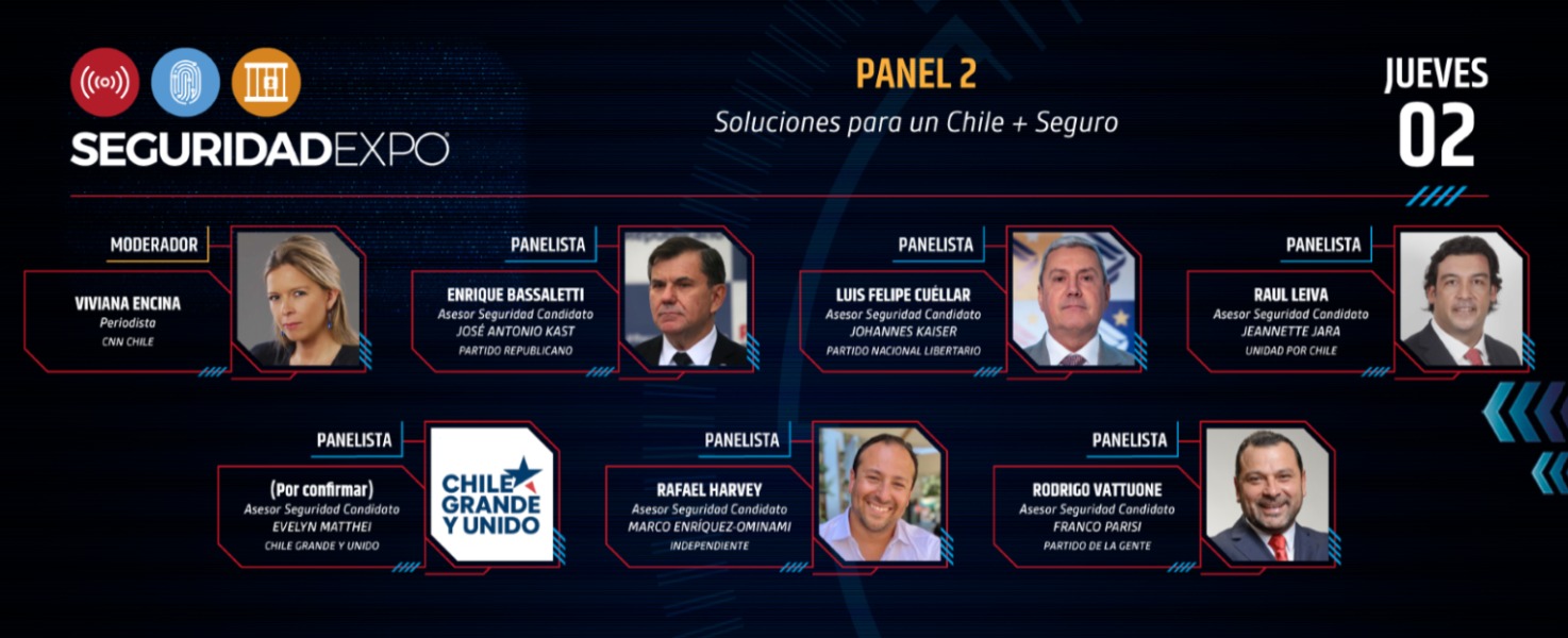 ASESORES EN SEGURIDAD DE LOS CANDIDATOS PRESIDENCIALES DEBATIRÁN EN SEGURIDADEXPO 2025